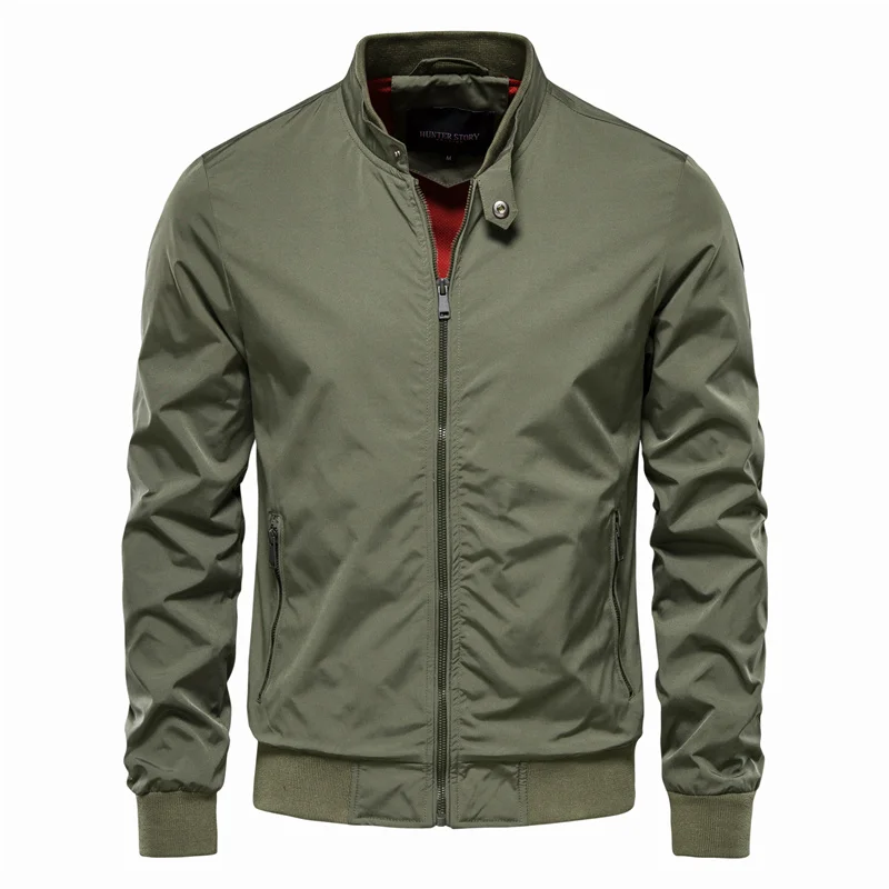 Men's Lightweight Zip-Up Jacket for Everyday Wear